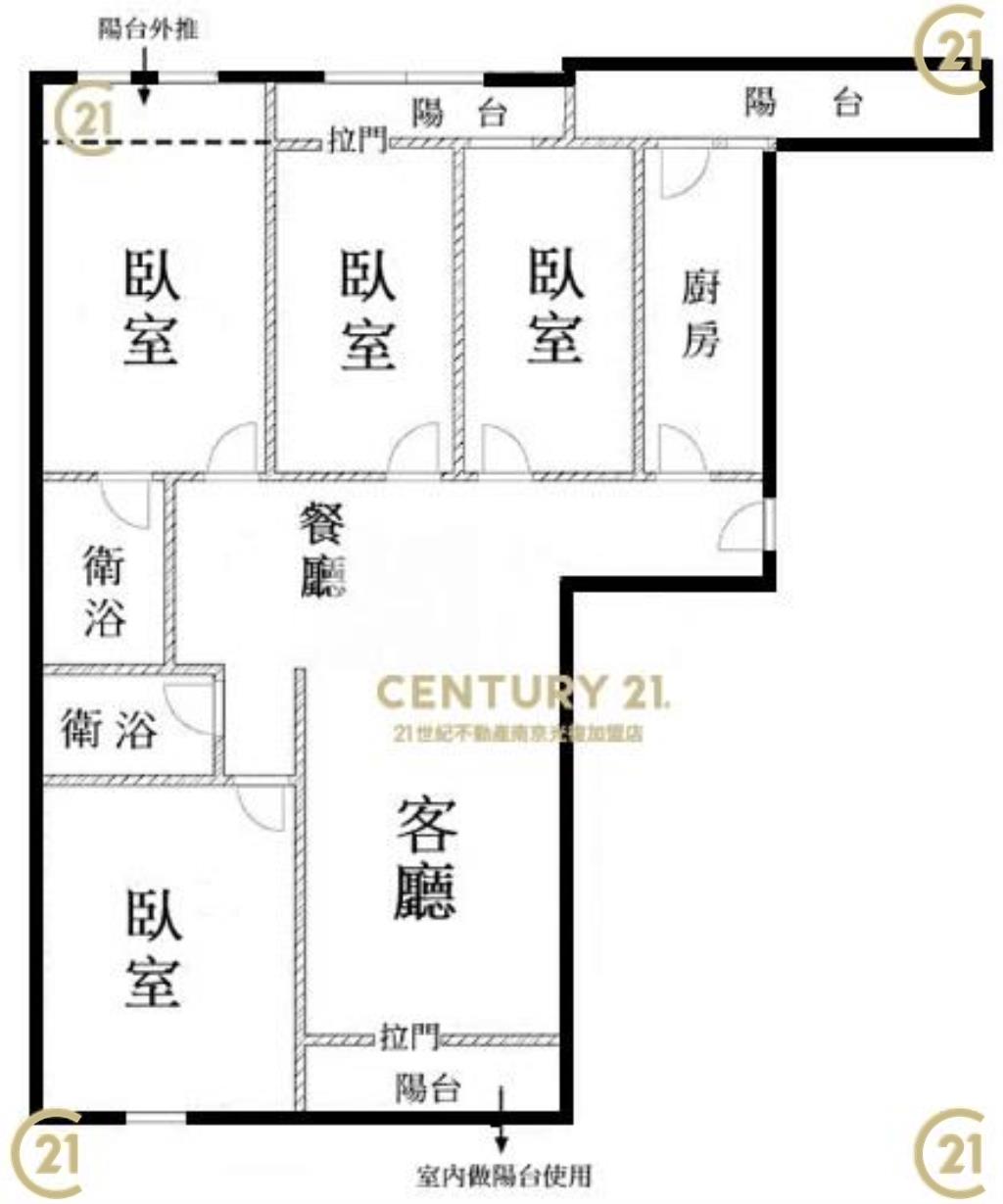 世貿文普高樓景觀4房