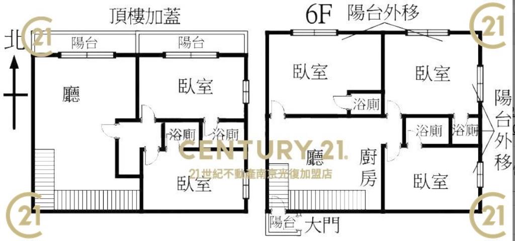 廣合靜巷華廈~頂家5套房高投%