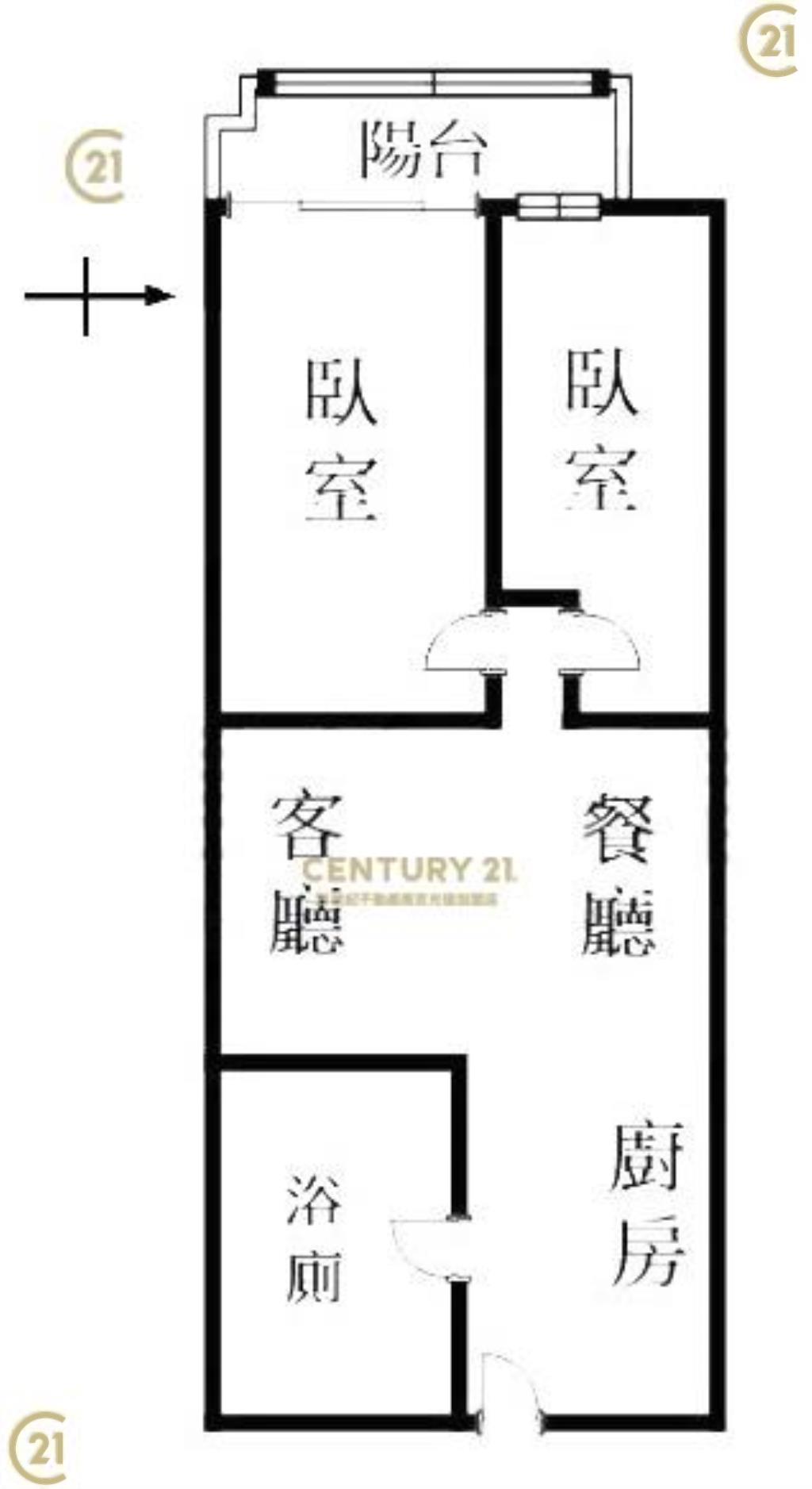 中山國小捷運~皇宮豪裝2房