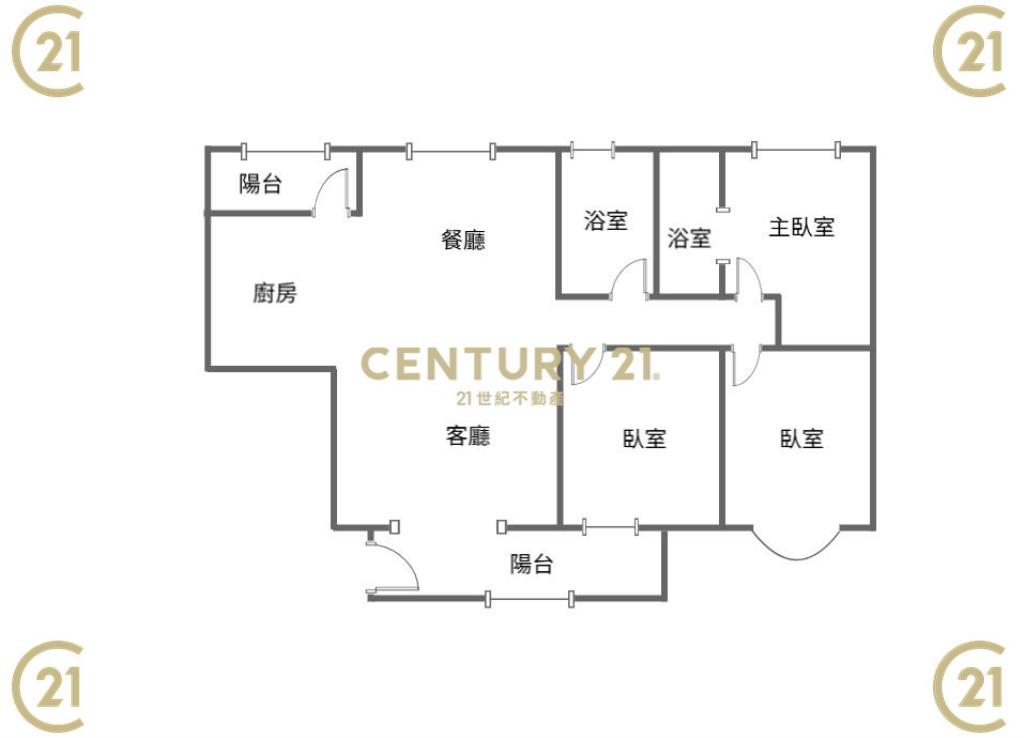 錦州福邸美妝三房