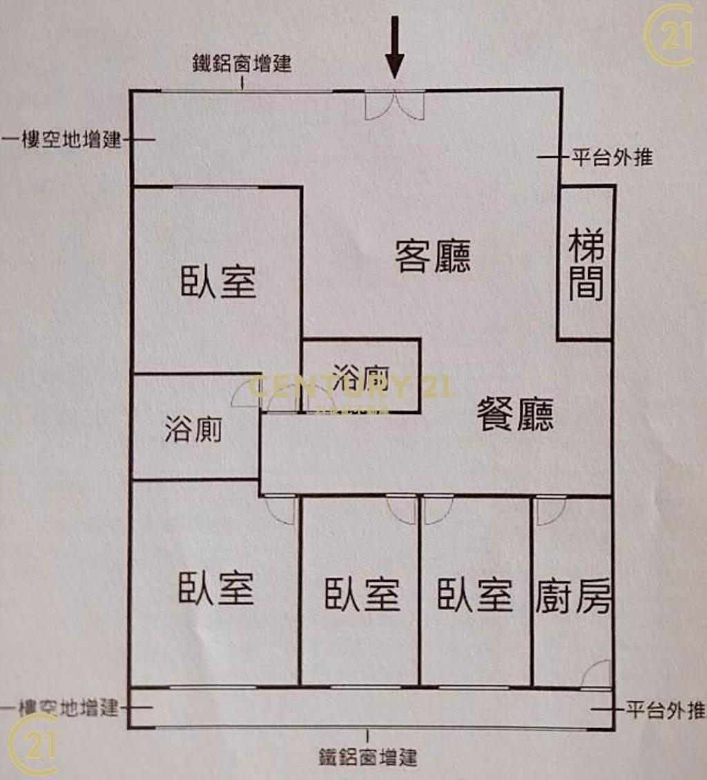 國泰民生新城1樓可停車