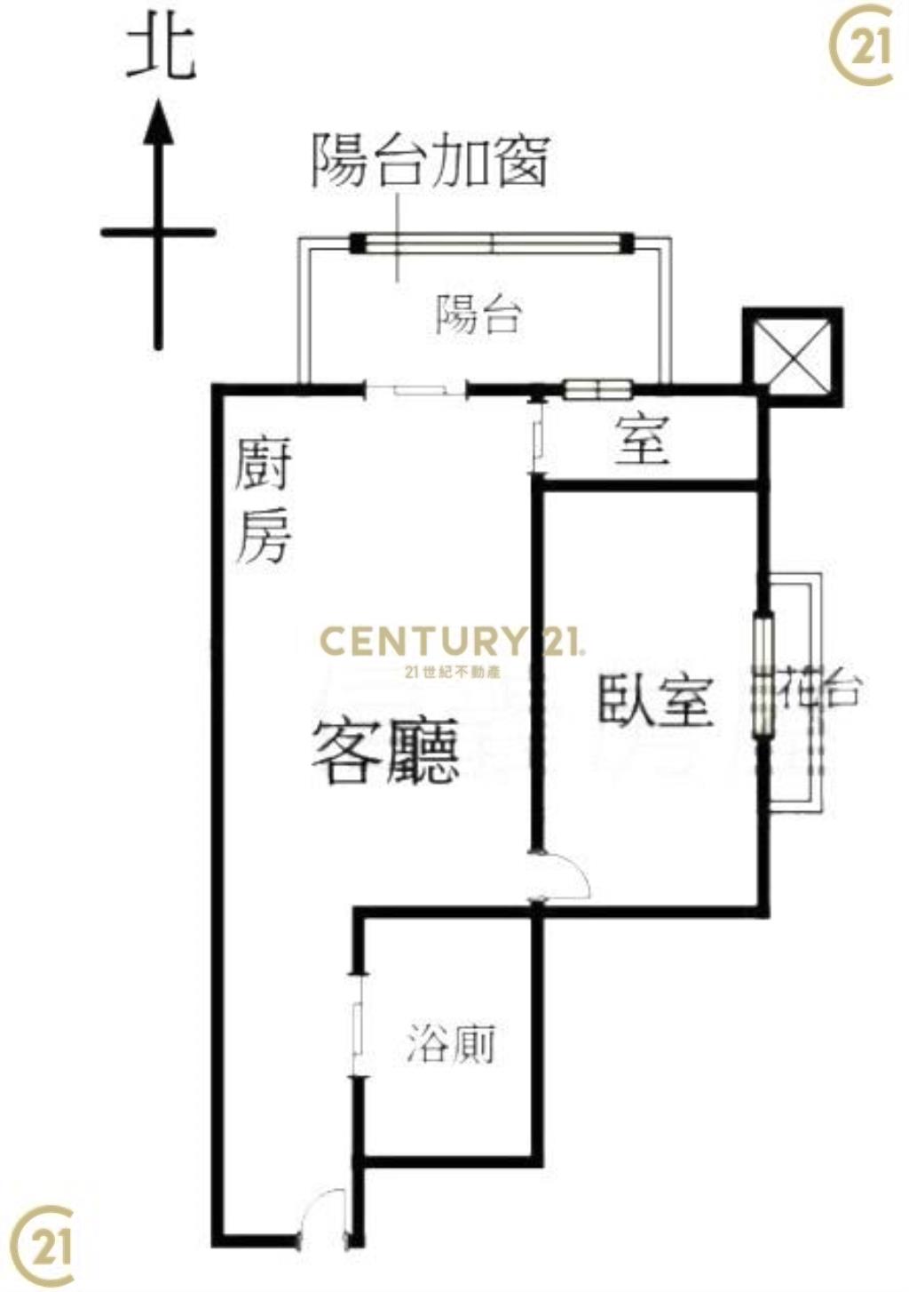 雙敦學區電梯1+1房
