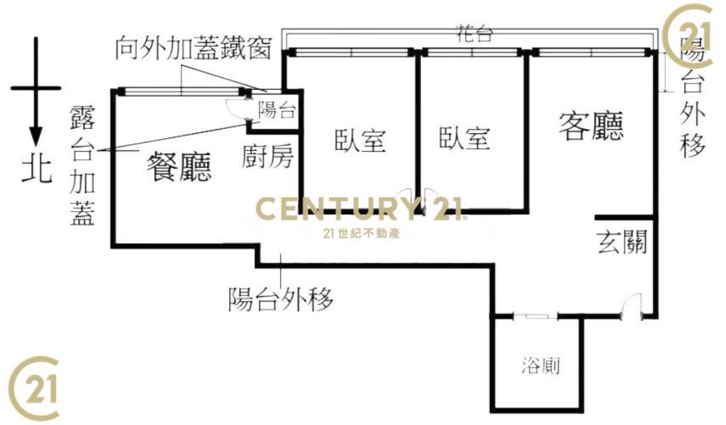 河畔生活家大2房
