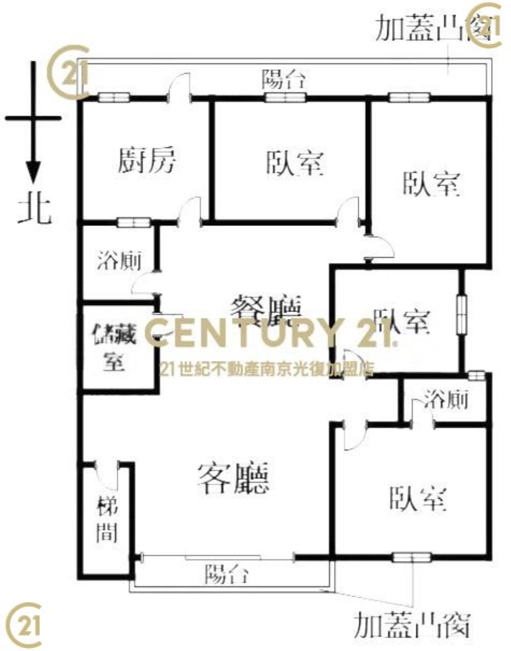 民權校園景觀3房雅寓