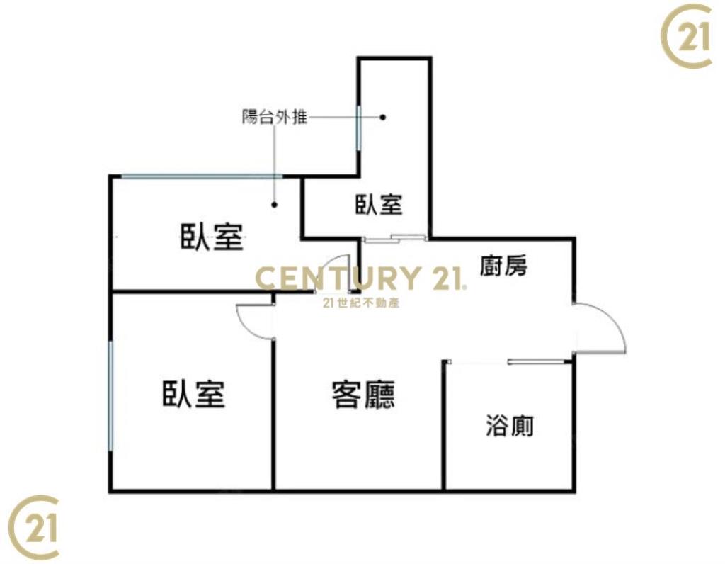 聖羅蘭美3房