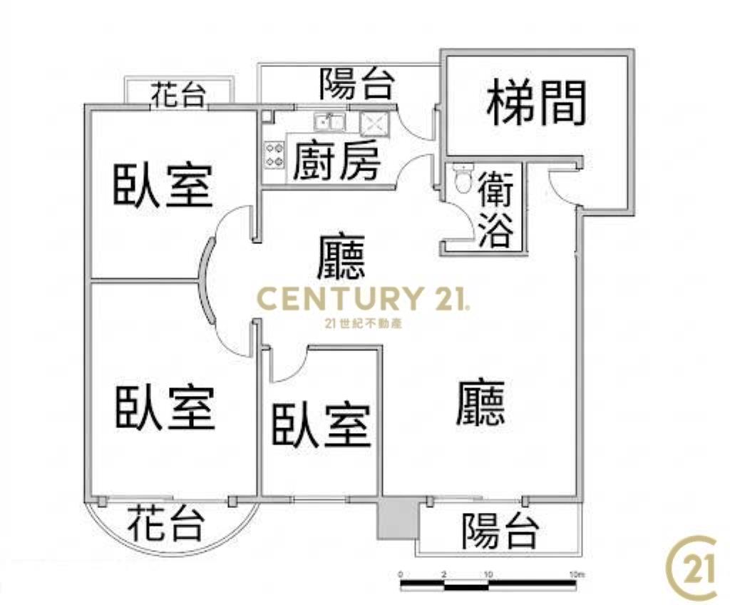 (214)龍安電梯3房