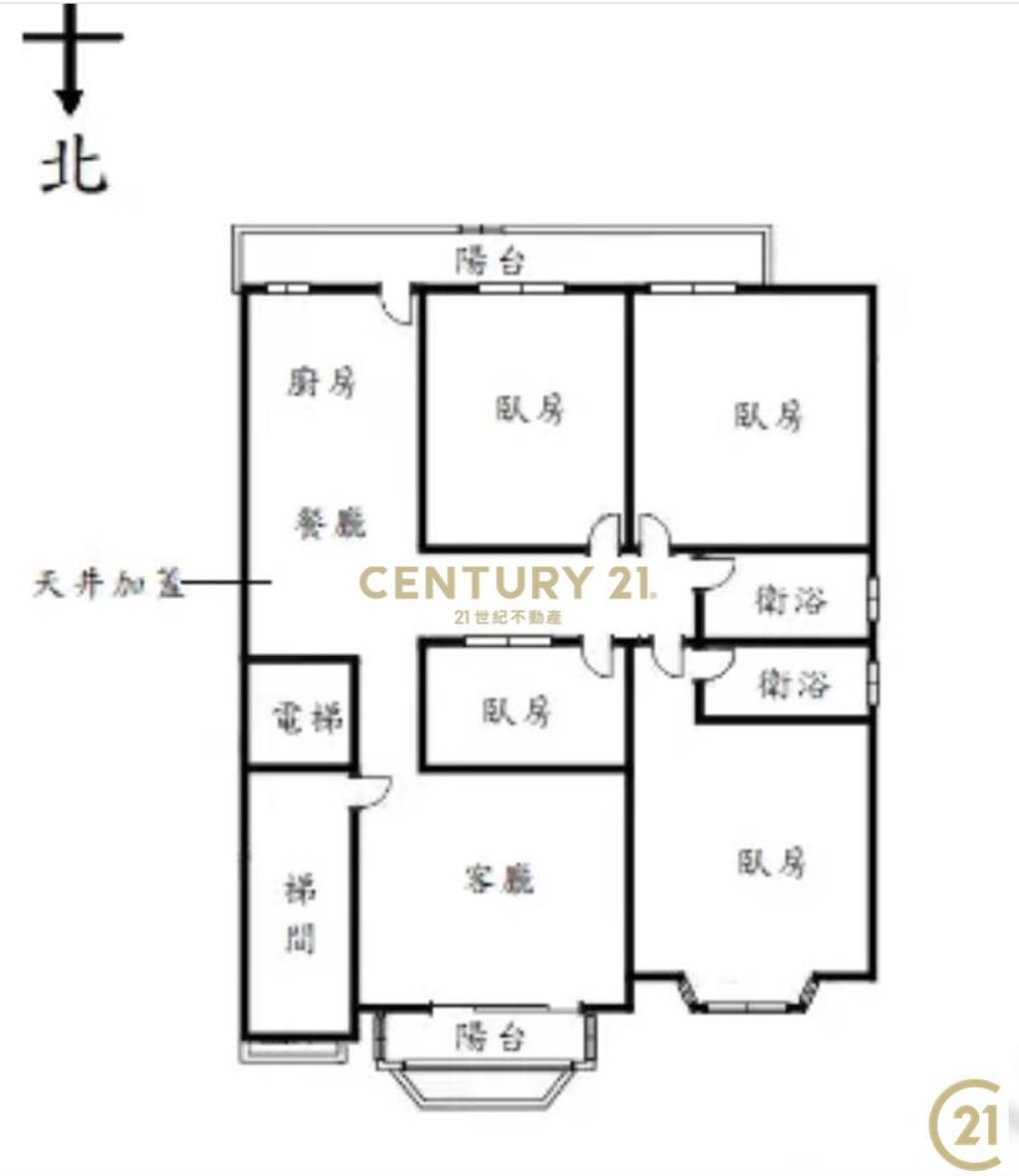 (208)行天宮捷運電梯4房