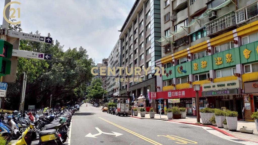 新北投捷運面公園都更一樓