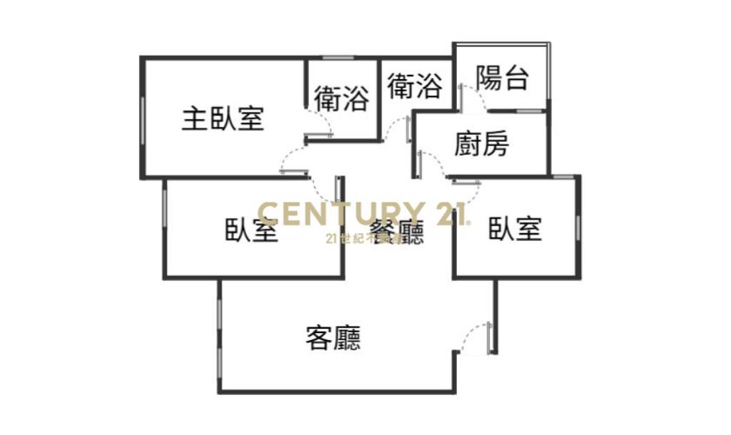 大安森林公園精美三房