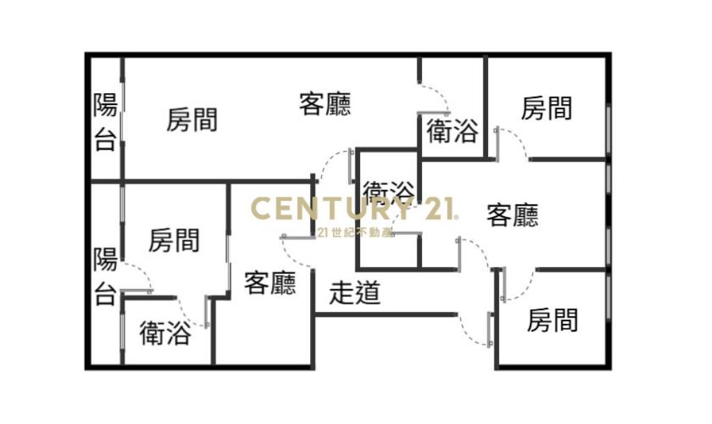 林森國小四房公寓出租套房