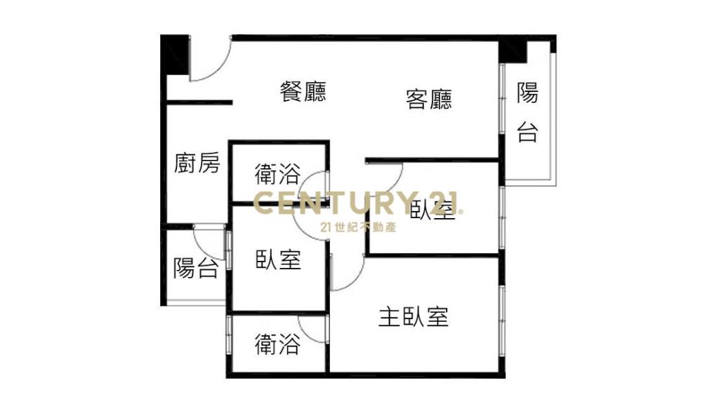 草漯重劃區景觀三房車