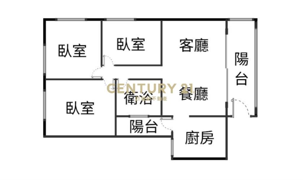 中壢低總價電梯三房青年城