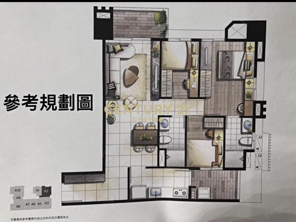 青埔w站前3房車