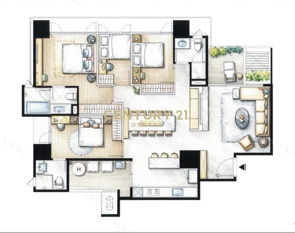 桃大詠B5-19F四房車(預售)
