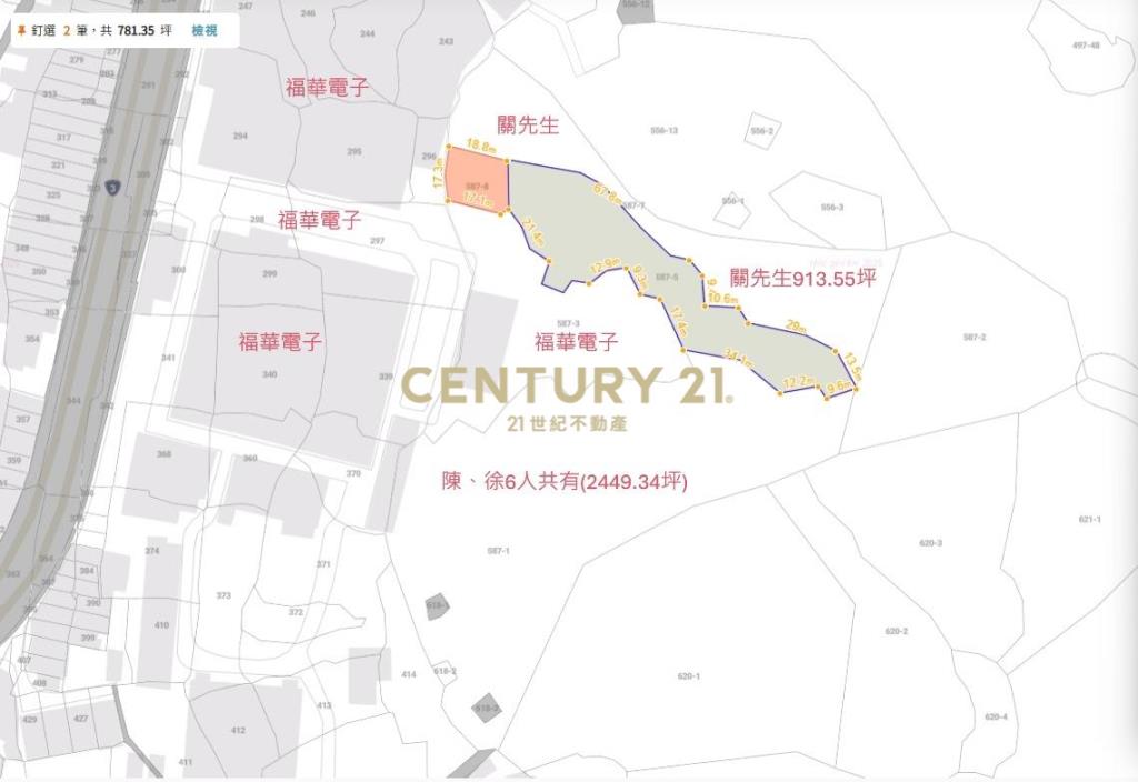 三峽福華電子旁山坡地 