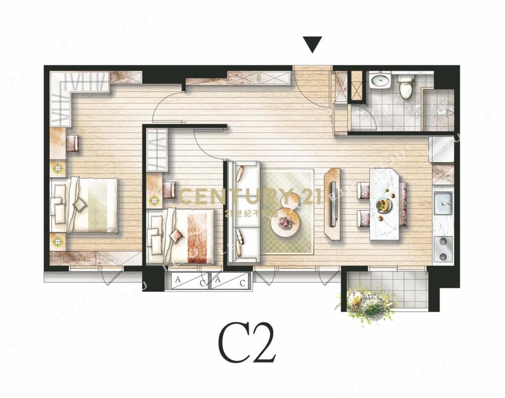 機捷A10山鼻站全新大2房