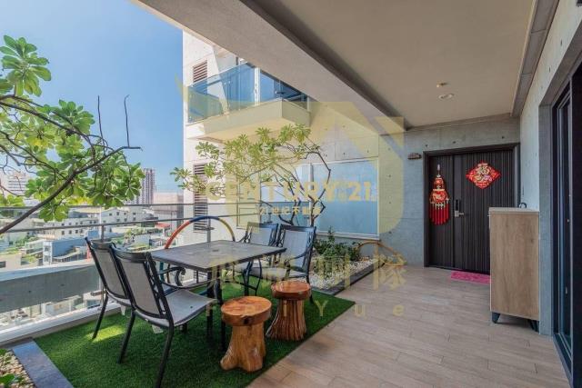 桃園中正路虹庭景觀&美裝潢大四房車