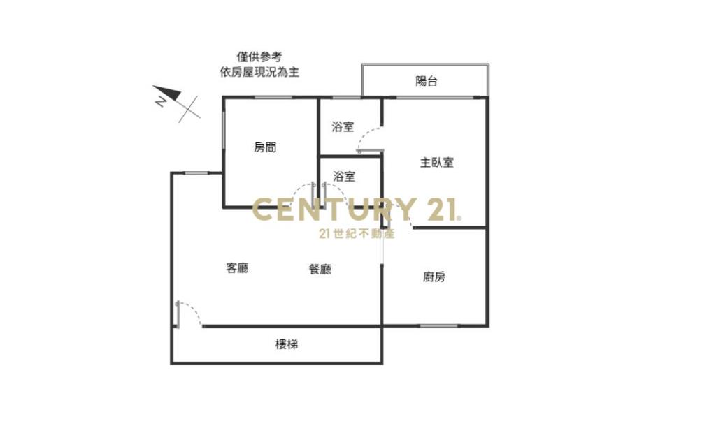 捷運G09稀有兩房雙衛