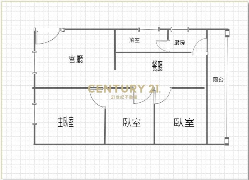 內壢火車站公寓3房4樓