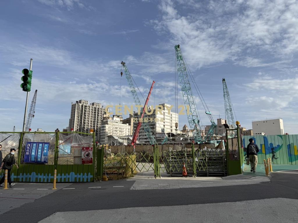 火車站旁【商業區建地】現況透店