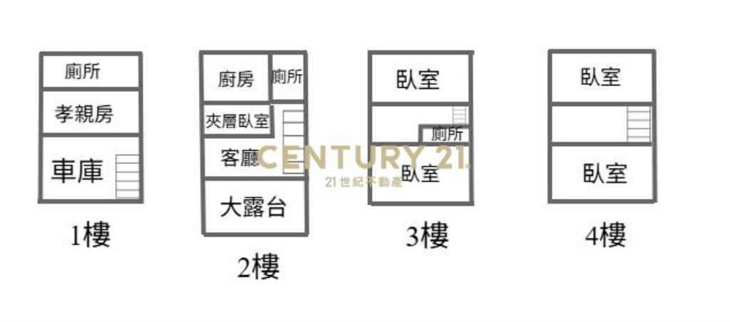 (專任)平鎮南勢國小公園旁6房雙車位別墅