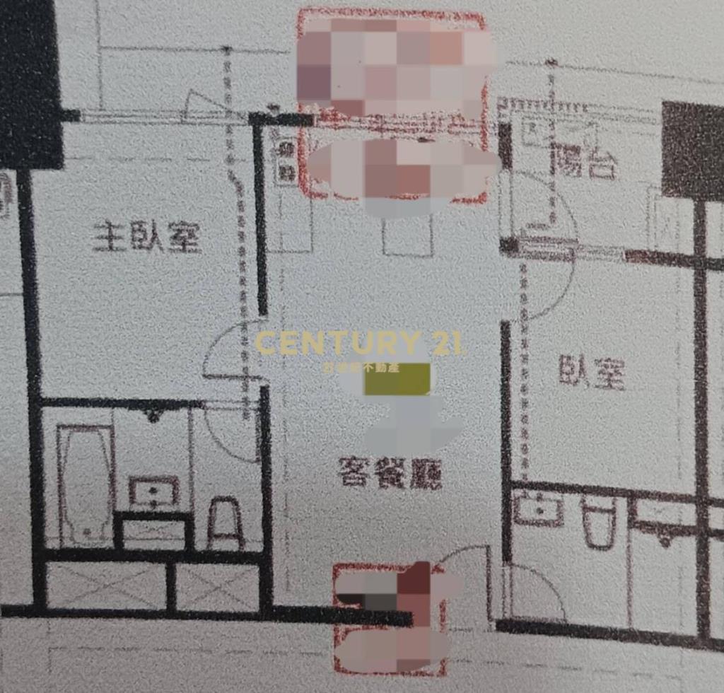 預售屋-中路風禾公園2房2衛+平面車