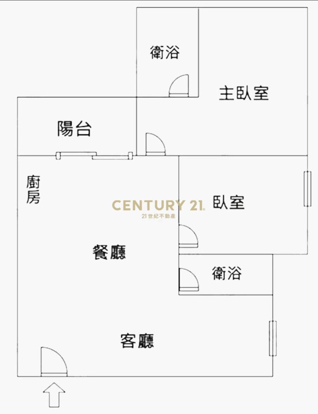 近青埔A18景觀2房2衛浴+平面車位