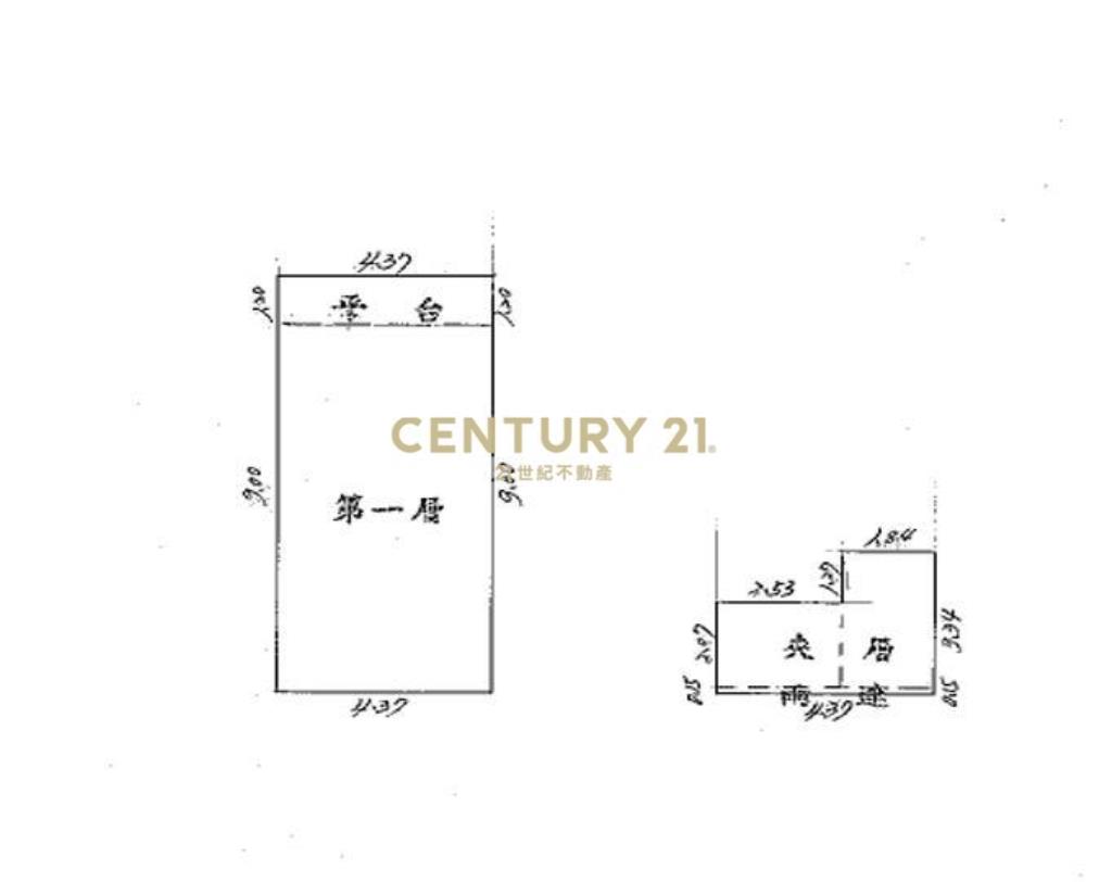 華勛市場雙拼面寬住店