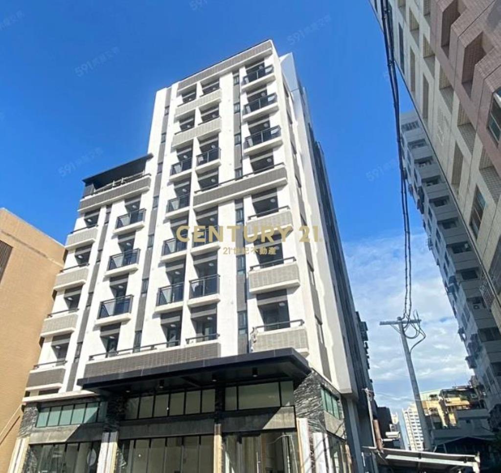 台中北區面公園全新精裝雙套房+專用大露臺