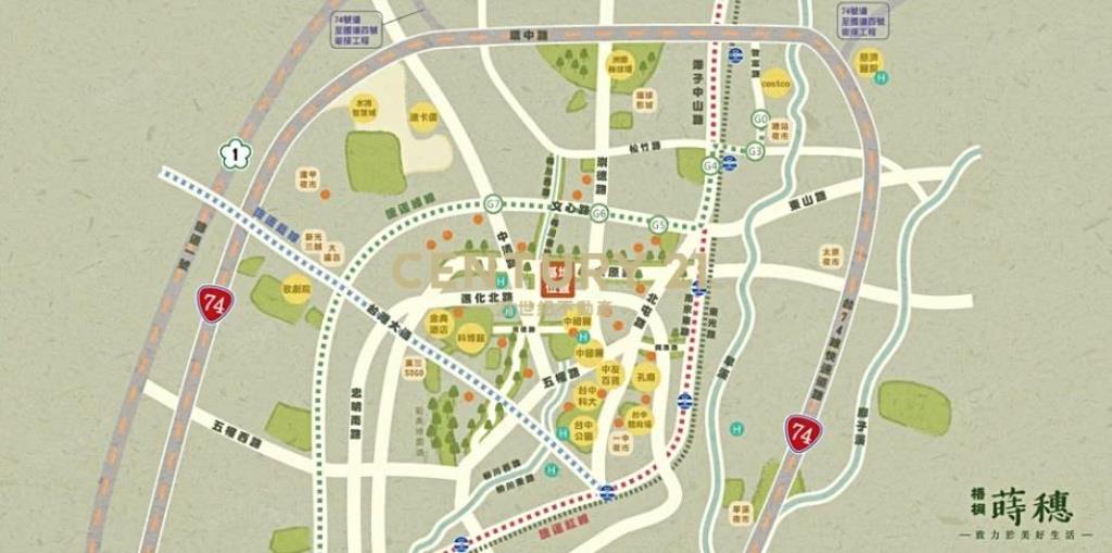 台中北區面公園全新精裝雙套房+專用大露臺