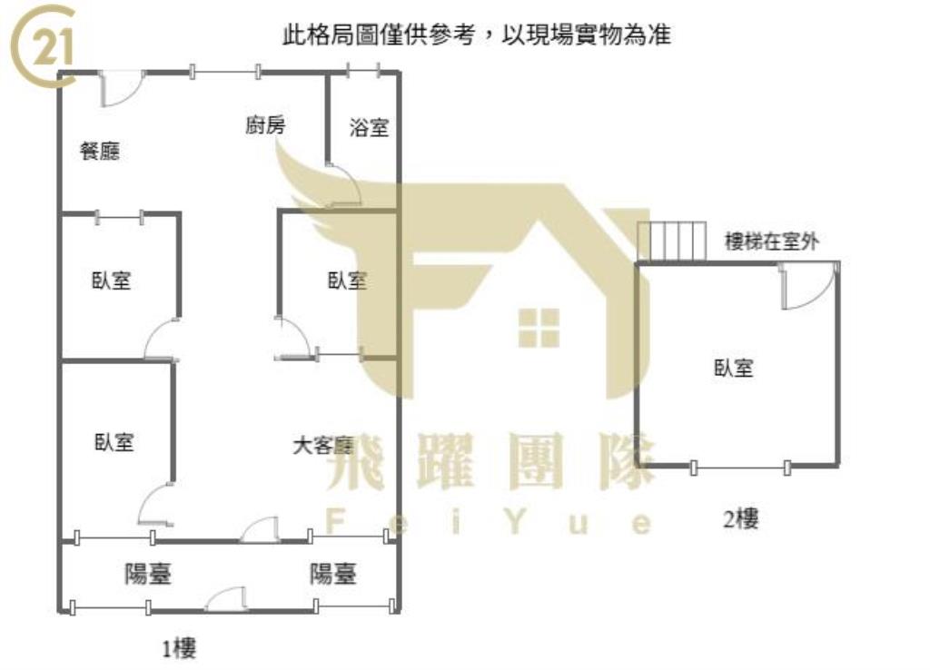 龍岡大操場低自備超值透天