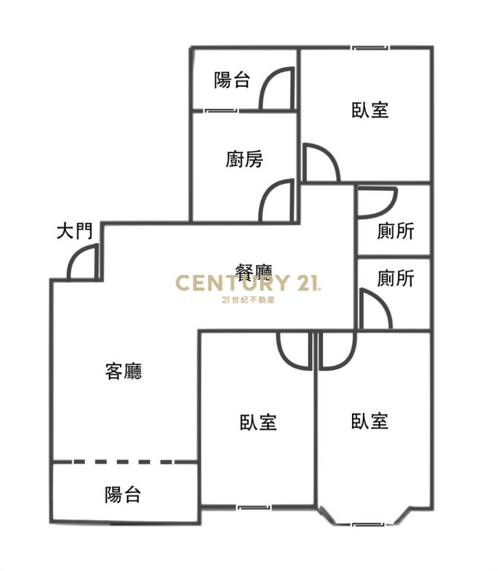晉元路朝南美景三房車位