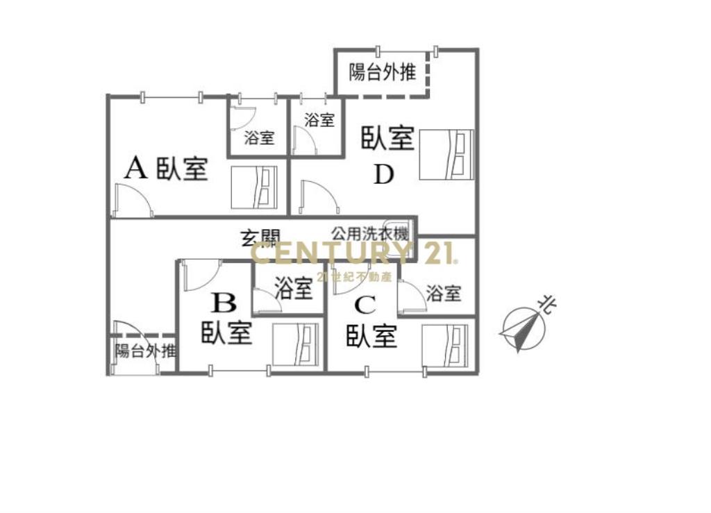 中原大學實踐路低樓層收租公寓