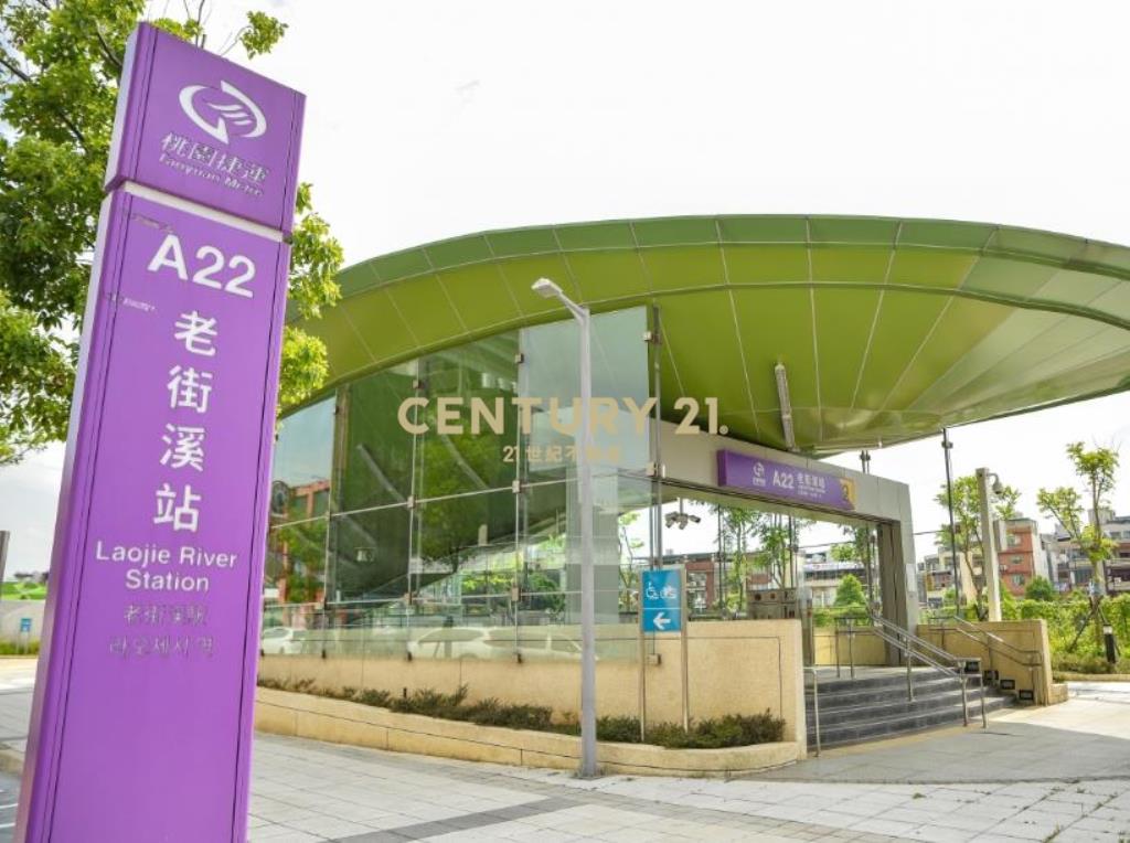 A22捷運站旁霸氣收租1+2樓店面