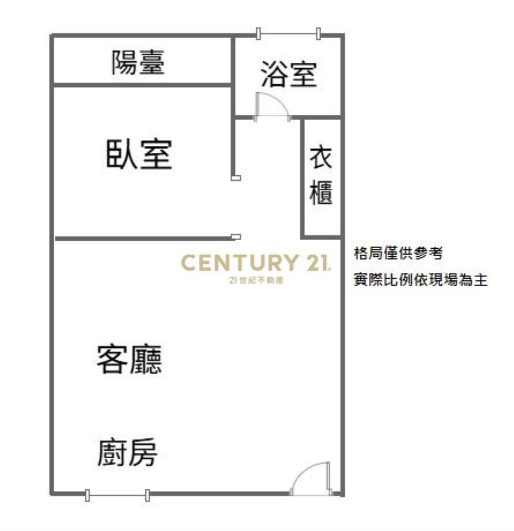 南勢裝潢正1房1廳大套房