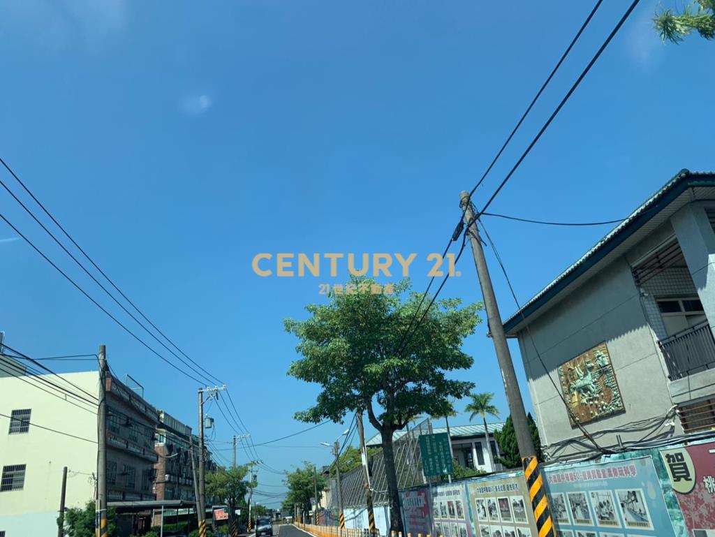 中壢月眉路(大崙國中旁)10米路方正農地