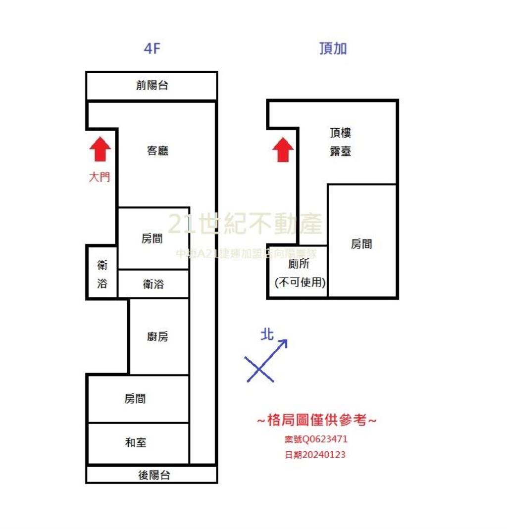 【向陽團隊】桃園南門市場四房公寓