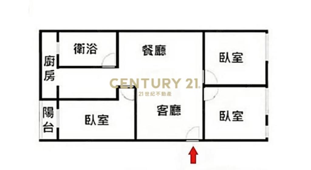 新北市土城整新美三房３樓