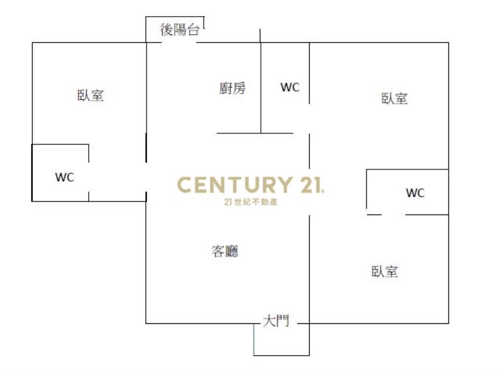 新屋宏富龍邸一樓三大套房+平面車位