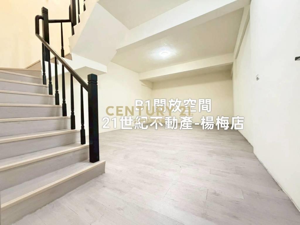 龍潭市區-中庭花園人車分道5房透天