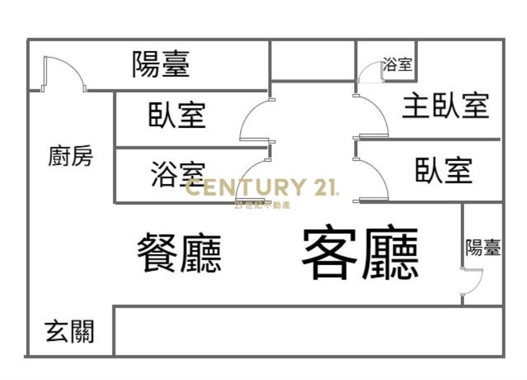 櫻花旭全新3房車