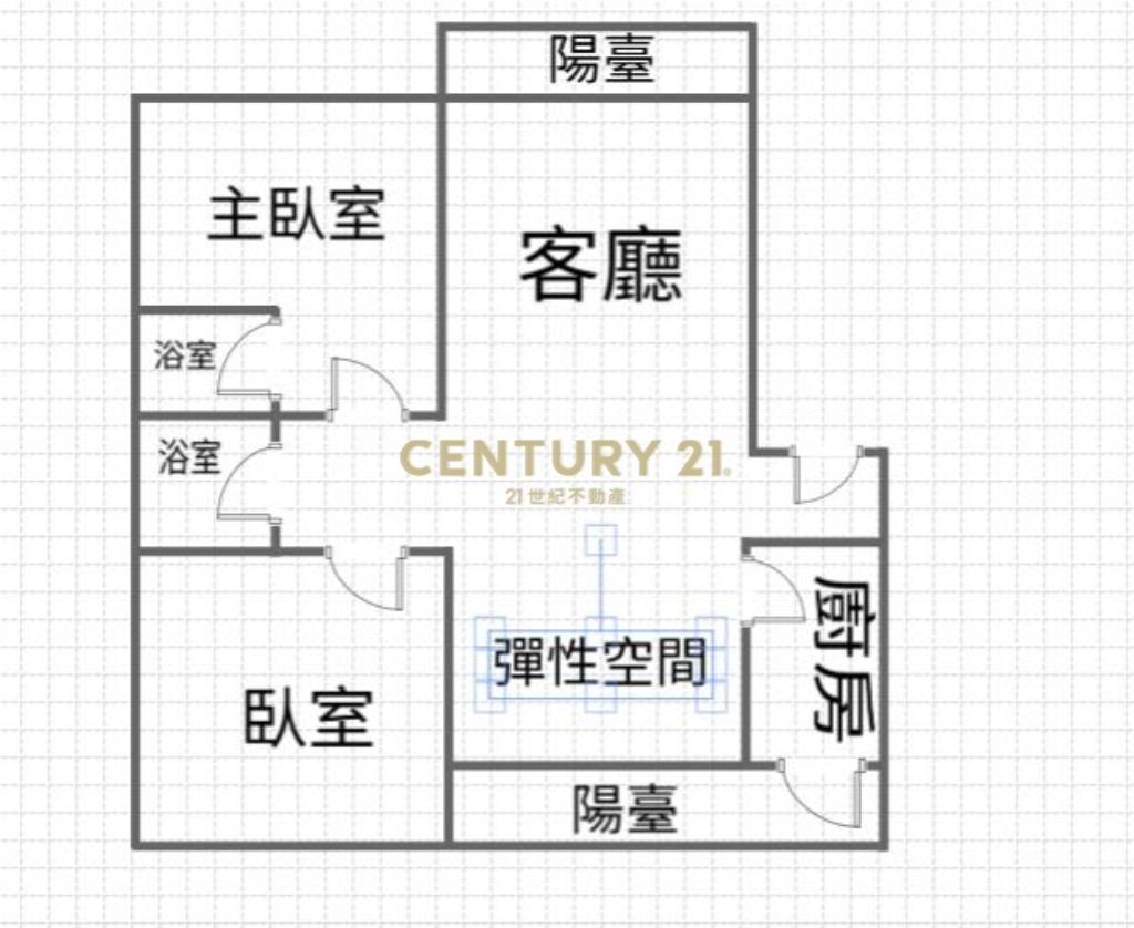 薪家坡2+1房雙衛浴