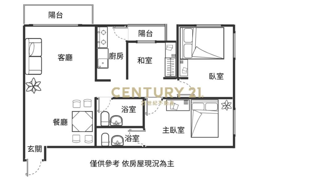 凱薩精美三房車