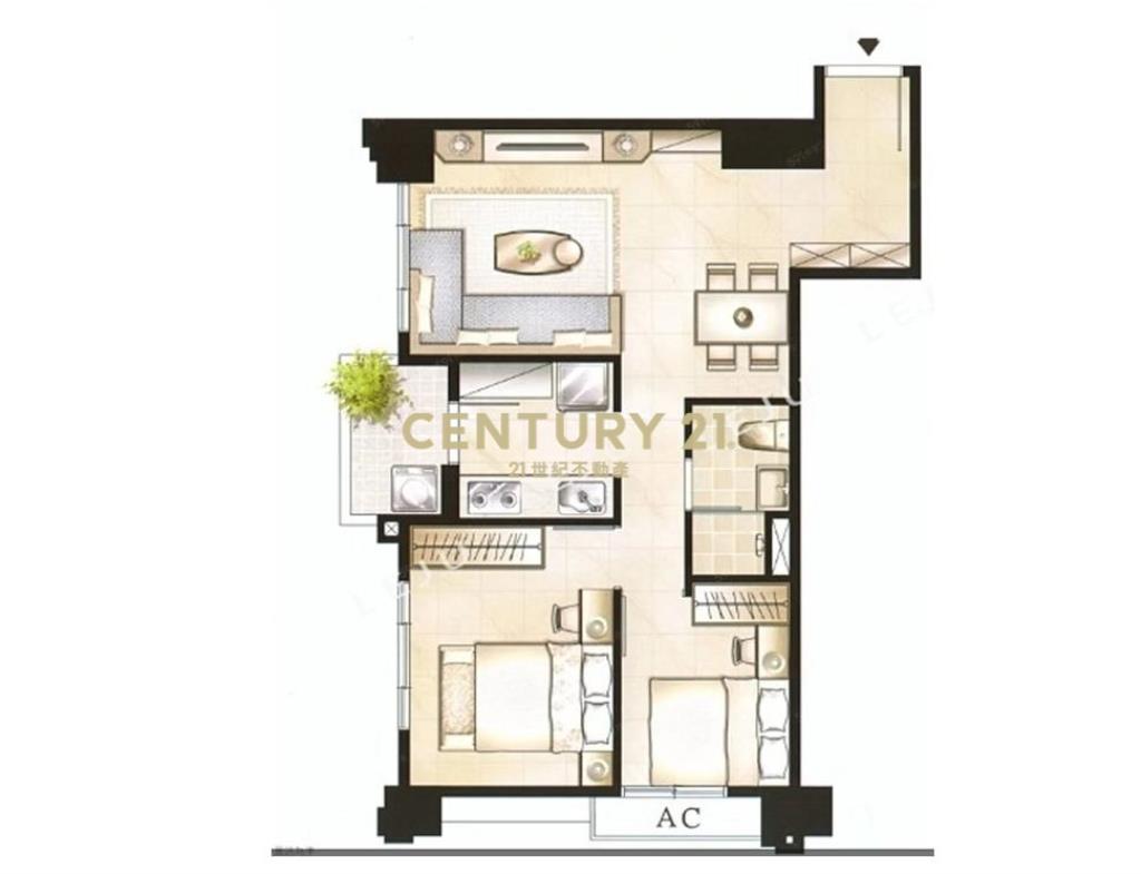 過嶺重劃區松義美學發發發2房車