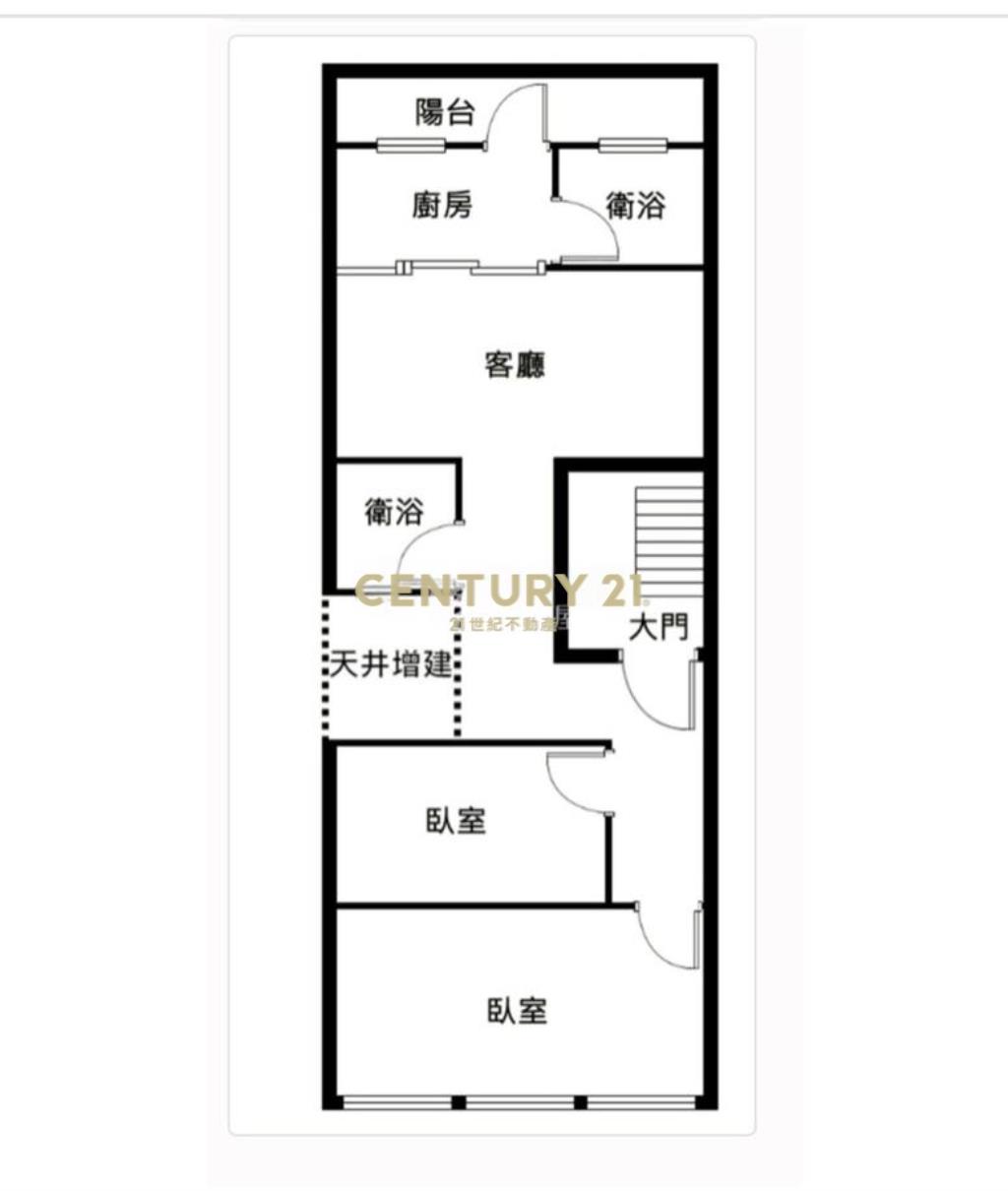 楊梅市場室內大坪數2房