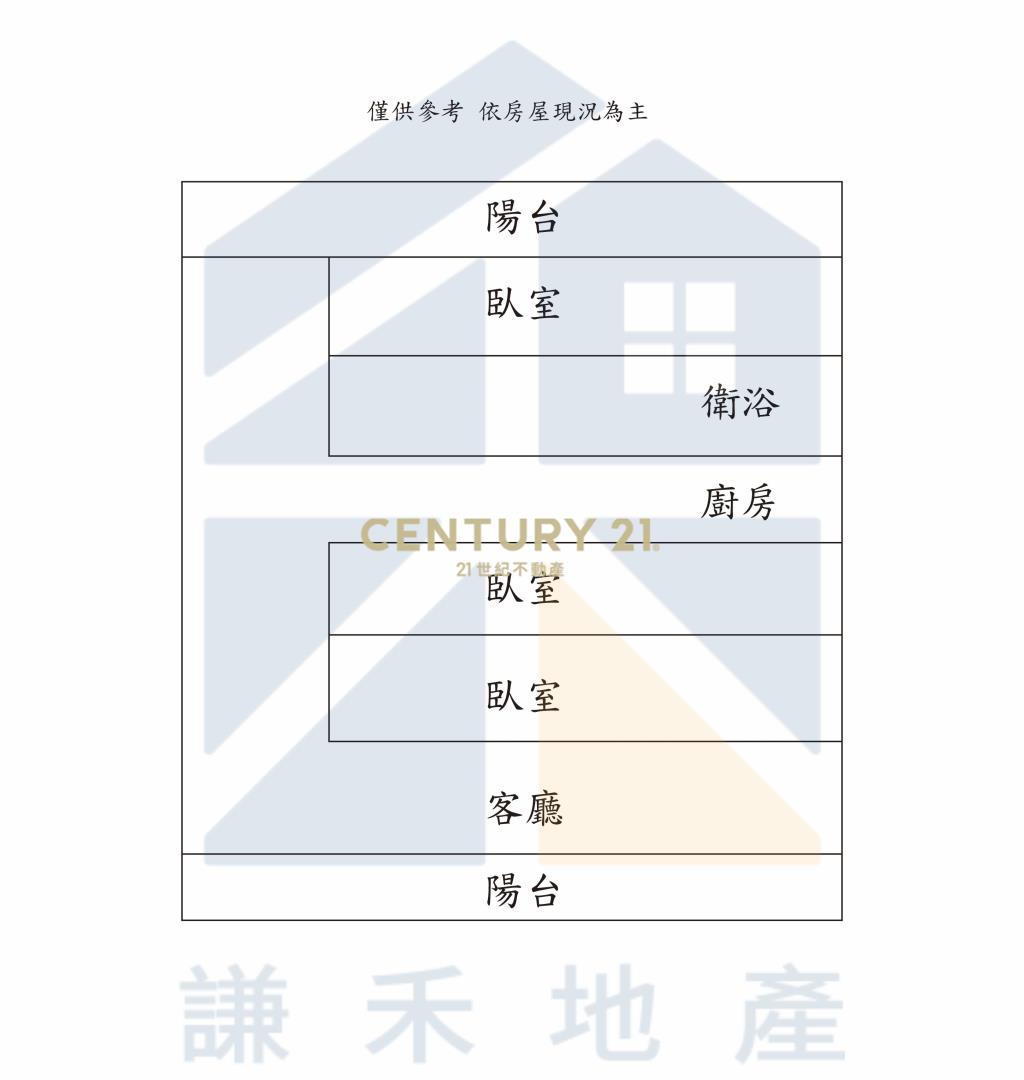 大園市區3房公寓