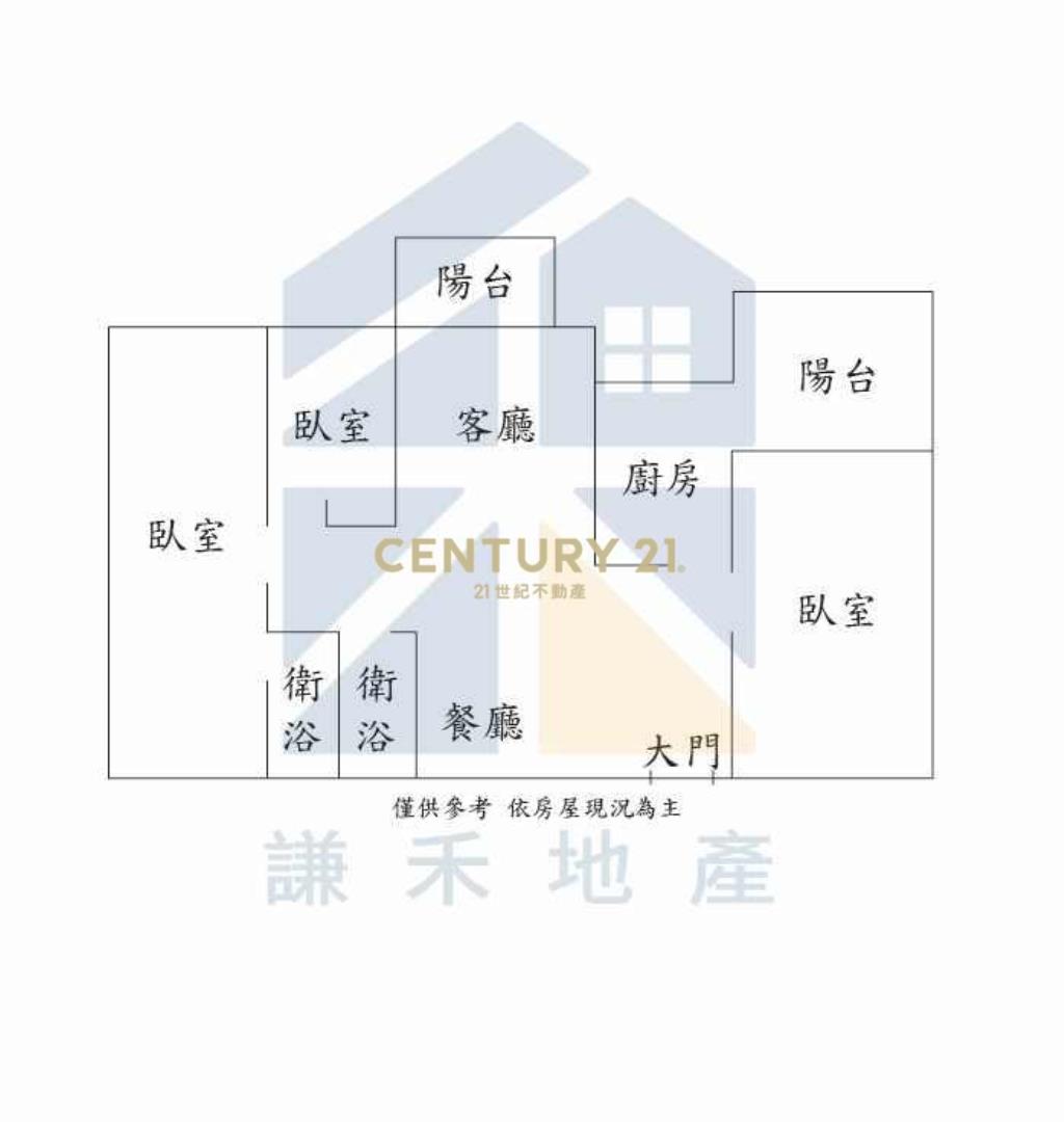 月沐青三房車-頂樓帝王戶