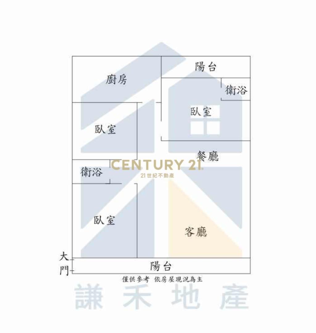 中壢環中麥當勞商圈一樓3房車