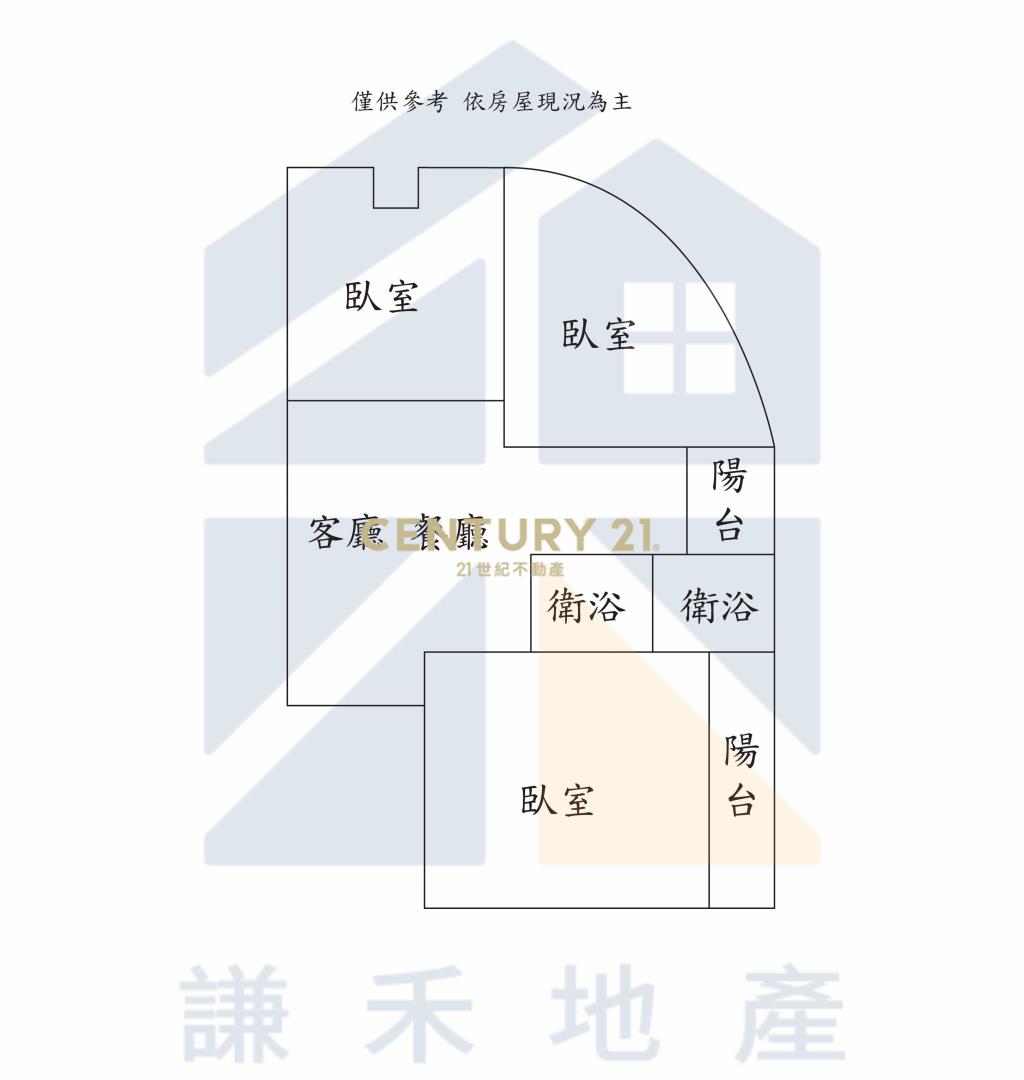 文化金都3房+車位