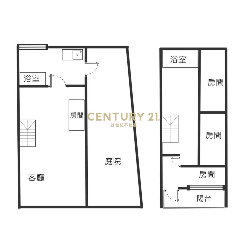 南勢商圈大地坪邊間透天